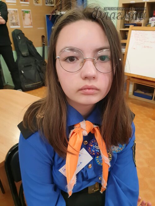 Занятиях в детском клубе «Флагман»